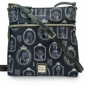 Disney Parks Haunted Mansion Portraits Crossbody Handbag by Dooney Bourke